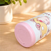 Pink Lid, Set Off Capybara Series, Stainless Steel Water Bottle for Kids, 600ml