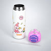 Pink Lid, Dance Buddy Series, Stainless Steel Water Bottle for Kids, 700ml