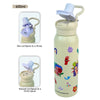 Purple Power Woman Flask Water Bottle | 600 ml
