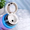 Purple Blue ,Water Swim Design, Stainless Steel Thermos & Water Bottle for Kids, 600ml