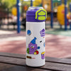 Purple Lid, Fruit Buddy Series, Stainless Steel Water Bottle for Kids, 700ml