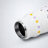 Purple Stars, sleek Stainless Steel Water Bottle with Infuser attachment for Kids, 400ml