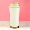 White Ted Stainless Steel Premium Insulated Detox Infuser Bottle With Tea & Fruit Infuser Attachment | 520ml