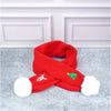 3Pcs Christmas Themed Winter Cap, Mufflers And Gloves | 4-8 Years