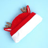 3Pcs Christmas Themed Winter Cap, Mufflers And Gloves | 4-8 Years