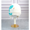 Cream 3D Head And Tail Knitten Woolen Winter Cap & Beanie | 3-10 Years