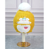 Little Surpise Box , 2Pcs Occur White Bear Themed Beanie Winter Cap With Matching Neck Cuff Style Muffler | 4-10 Years
