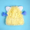 Yellow Furry Monster 3D Style Winter Cap/Beanie