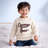 Cream Courage Above Fear Warmer Cardigan