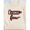 Cream Courage Above Fear Warmer Cardigan