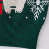 Green Christmas Bears Knitted Sweater