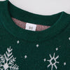 Green Christmas Bears Knitted Sweater