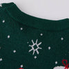 Green Christmas Bears Knitted Sweater
