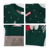 Green Christmas Bears Knitted Sweater