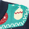 Navy Christmas Deers Knitted Sweater