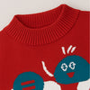 Red Maths Fun Kids Cardigan