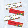 Personalised Name Labels | Lego