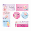Mixed Waterproof Labels for Kids - Little Mermaid