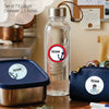 Round waterproof name labels - Little Sailor
