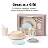 Little Foodie All-in-one Feeding Set | Vanilla/ Aqua