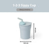1-2-3 Sip! Sippy Cup | Aqua/Aqua