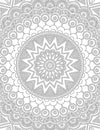 Mandala- Colouring Book for Adults