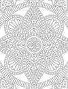 Mandala- Colouring Book for Adults