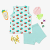 Top & Shorts Set | Whaler Melon