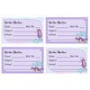 Personalised School Book Labels | Mermaid