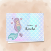 Personalised Gift Notecards | Mermaid
