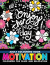 Motivation- Colouring Book for Adults