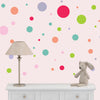 Multicolor Polka Dots | Mini Wall Art Sticker