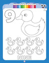 My Activity- Numbers Colouring Book