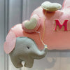 Personalised Name Hanging | Elephant Cloudscape