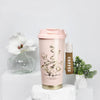 Lily Pink Stainless Steel Premium Insulated Detox Infuser Bottle With Tea & Fruit Infuser Attachment | 520ml