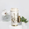 Lily Gold Stainless Steel Premium Insulated Detox Infuser Bottle With Tea & Fruit Infuser Attachment | 520ml