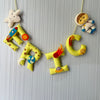 Personalised Name Bunting/Garland | Outer Space - Boy