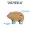 Wood Wheelie Animal | Blue