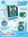 Play Washing Machine Toy | Light, Sound & Rotating Drum Effects