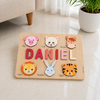 Personalised Wooden Name Puzzle- Fauna (6 Elements)