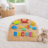 Personalised Wooden Name Puzzle- Sea Creatures