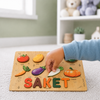 Personalised Wooden Name Puzzle - Healthy Vegetables
