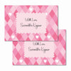 Gift tags rectangle