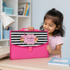 Pink Folder - Floral Flamingo