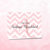 Personalised Gift Notecards | Pink Zig Zac