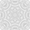 Refreshing Mandala- Colouring Book 1