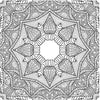 Refreshing Mandala - Colouring Book 3
