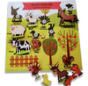 Farm Animal Shadow Matching Activity