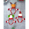3D Santa, Snowman & Reindeer Christmas Hairband | 3 Pcs