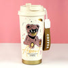 Rosegold Ted Stainless Steel Premium Insulated Detox Infuser Bottle With Tea & Fruit Infuser Attachment | 520ml
